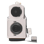 Relife Caméra Arrière pour iPhone 16 Noir