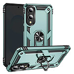 Avizar Coque pour Samsung Galaxy S25 Edge Hybride Bague Support Magnétique Vert pâle