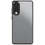 Avizar Coque pour Samsung Galaxy S25 Edge Silicone Antichoc Noir