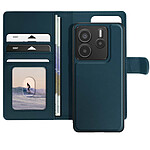 Mayaxess Étui pour Xiaomi Redmi Note 14 5G Coque Détachable Bleu