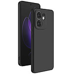Avizar Coque pour Oppo Reno 13 F et 13 FS Silicone Souple Mat Noir