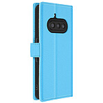 Avizar Étui pour Nothing Phone 3a Clapet Portefeuille Bleu Avizar Étui pour Nothing Phone 3a Clapet Portefeuille Bleu