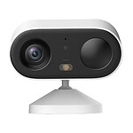 IMOU Caméra de Surveillance sans Fil 2K 3MP Intérieur Extérieur Cell Go Full Color Blanc / Noir IMOU Caméra de Surveillance sans Fil 2K 3MP Intérieur Extérieur Cell Go Full Color Blanc / Noir