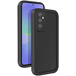 Avizar Coque pour Samsung Galaxy A36 Silicone Soft Touch Bordures Surélevées Noir