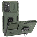 Avizar Coque pour Samsung Galaxy A26 Bague Support Cache caméra Vert foncé