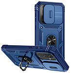 Avizar Coque pour Samsung Galaxy A56 Bague Magnétique Protection caméra Bleu