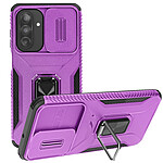 Avizar Coque pour Samsung Galaxy A26 Bague Support Cache caméra Violet