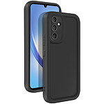 Avizar Coque pour Samsung Galaxy A34 5G Soft Touch Bordures Surélevées Noir