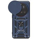 Mayaxess Coque pour Xiaomi 15 Ultra Bague Support avec Protection Caméra Bleu nuit