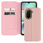 Avizar Étui pour Xiaomi Redmi A5 Clapet Porte-Cartes et Support Vidéo Rose champagne