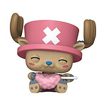 One Piece - Figurine POP! Tony Tony Chopper avec barbe à papa 9 cm