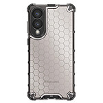 Avizar Coque Antichoc pour Samsung S25 Edge Coins Renforcés Finition Fumée