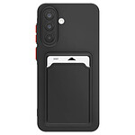 Avizar Coque pour Samsung Galaxy A36 Porte-carte Souple Anti-traces Noir