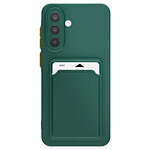 Avizar Coque pour Samsung Galaxy A36 Porte-carte Souple Anti-traces Vert foncé