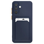 Avizar Coque pour Samsung Galaxy A36 Porte-carte Souple Anti-traces Bleu nuit