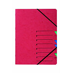 PAGNA Trieur EASY A4 en Carton 12 compartiments Orange