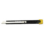 OLFA Cutter Model S Acier Lame AB 9mm Noir Jaune