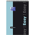 OXFORD Bloc-notes Etudiants EASYNOTES Pastel, A4+ petits carreaux coloris aléatoires