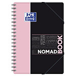 OXFORD Cahier Etudiants NOMADBOOK Pastel B5 seyes coloris aléatoires