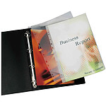 PAVO Boite de 100 Pochettes à plastifier A4 avec Perforation, 250 mic