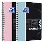 OXFORD Cahier Etudiants NOMADBOOK Pastel B5 seyes coloris aléatoires x 2