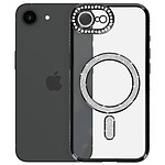 Avizar Coque Diamant pour iPhone 16e MagSafe Contour Strass
