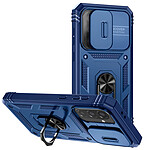 Avizar Coque pour Samsung Galaxy A36 Bague Magnétique Protection Caméra Bleu