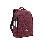 Rivacase Sac à dos Anvik pour ordinateur portable 13,3" avec Compartiment tablette Rouge