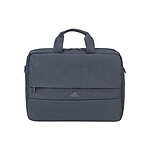 Rivacase Sacoche pour PC portable Prater 15,6" avec poche tablette intégrée Gris foncé Rivacase Sacoche pour PC portable Prater 15,6" avec poche tablette intégrée Gris foncé