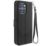 Avizar Housse pour Motorola Edge 60 Fusion et Edge 60 Portefeuille Motif 3D