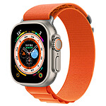 Devia Bracelet pour Apple Watch 42mm / 44mm / 45mm / 49mm Sport en Nylon Tissé Orange Devia Bracelet pour Apple Watch 42mm / 44mm / 45mm / 49mm Sport en Nylon Tissé Orange