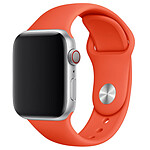 Devia Bracelet pour Apple Watch 38 / 40 / 41mm Sport en Silicone Corail