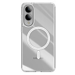 Avizar Coque MagSafe pour Samsung Galaxy S25 Edge Polycarbonate Silicone Gel