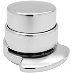 WEDO Agrafeuse sans agrafes plastique Chromé 4 feuilles