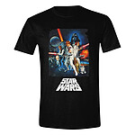 Star Wars A New Hope - T-Shirt Retro Poster Star Wars A New Hope - T-Shirt Retro Poster