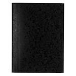 EXACOMPTA Chemise 3 rabats SANS élastique carte lustrée 24 x32 cm Noir x 25