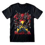Deadpool - T-Shirt Deadpool & Wolverine Weapons