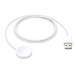 Hoko Chargeur Magnétique pour Apple Watch avec Câble USB 60cm Blanc