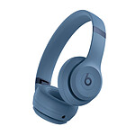 Beats Casque Audio Bluetooth 5.3 Supra-auriculaire Solo4 avec Bouton Multifonction Bleu