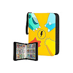 Avizar Classeur de Rangement Motif Pokémon pour 900 Cartes avec Fermeture Zippée Jaune