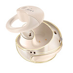 LinQ Écouteurs Bluetooth Clip Design ouvert Micro Appel Touche Tactile Beige