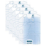 CALLIGRAPHE Cahier piqué POLYPRO 17x22 cm 96 p séyès 90g Incolore x 5