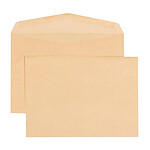 GPV Boîte de 250 enveloppes kraft brun C4 229x324 90 g/m² gommées