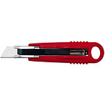WEDO Cutter Safety Standard lame 18 mm rouge / noir