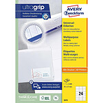 AVERY Boite de 2400 Etiquettes Multi-Usages, 70 x 37 mm, blanc AVERY Boite de 2400 Etiquettes Multi-Usages, 70 x 37 mm, blanc