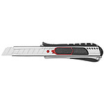 WEDO Cutter 2-en-1, lame: 18 mm, noir/rouge