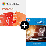 Pack Microsoft 365 Personnel - 1 utilisateur - Abonnement 1 an + FlexiPDF Home & Business - 3 PC - licence perpétuelle Pack Microsoft 365 Personnel - 1 utilisateur - Abonnement 1 an + FlexiPDF Home & Business - 3 PC - licence perpétuelle