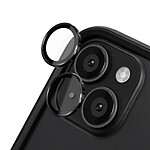Rhinoshield Protection d'Objectif Caméra pour iPhone 15 / 15 Plus Anti-Rayures Noir
