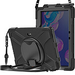 Avizar Coque pour Samsung Tab Active 5 Pro et 4 Pro Poignée et Bandoulière Noir