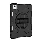 Eiger Coque pour iPad Pro 11'' 2024 Renforcée 3M Stand avec Strap et Bandoulière Noir